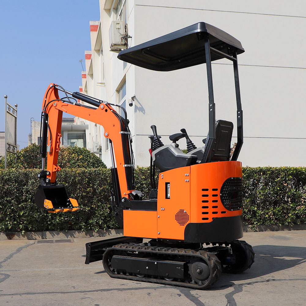 1-тонный экскаватор