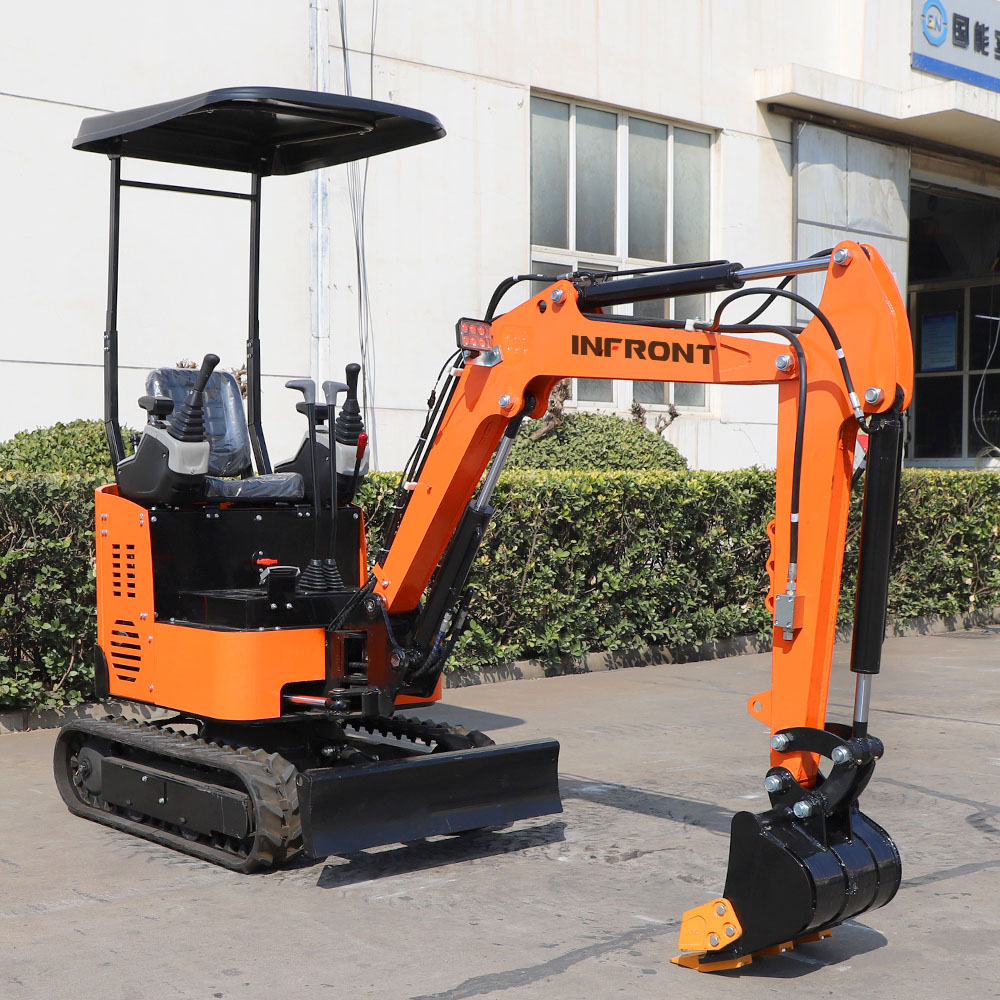 1-тонный экскаватор