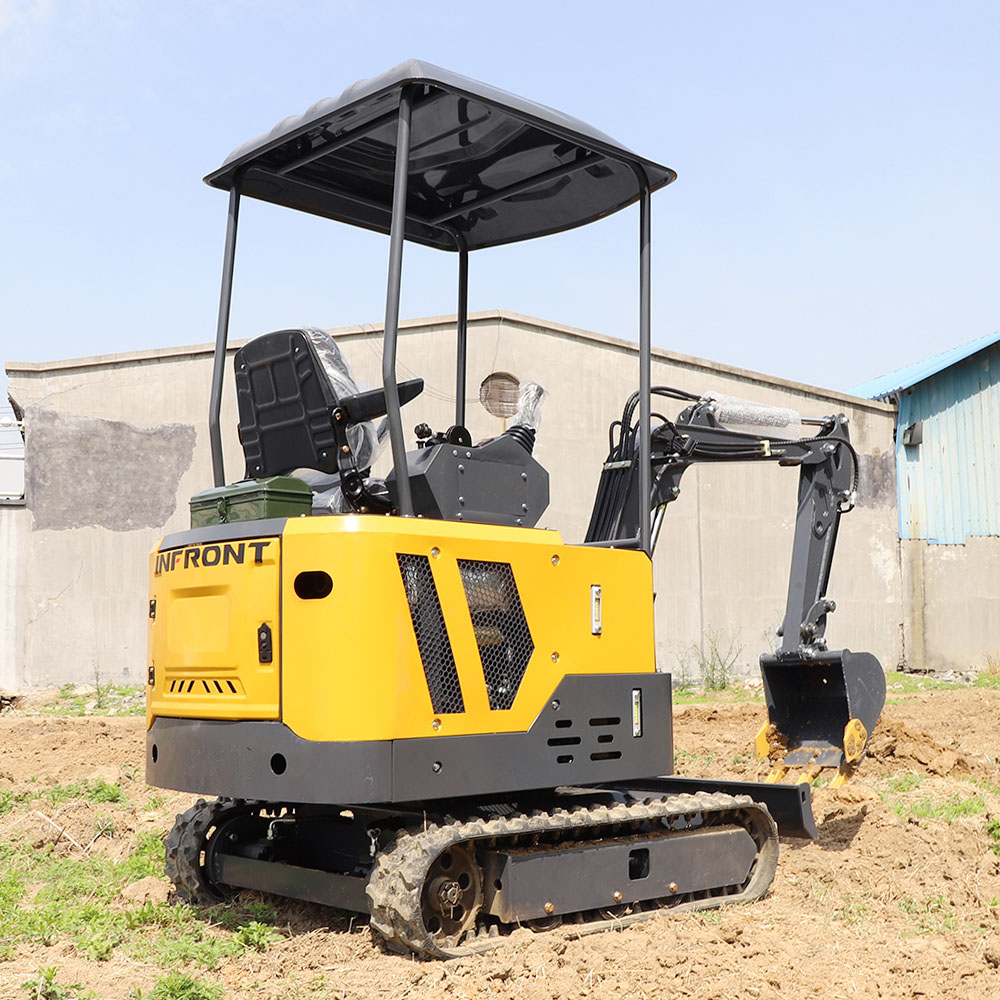 1,7-тонный экскаватор