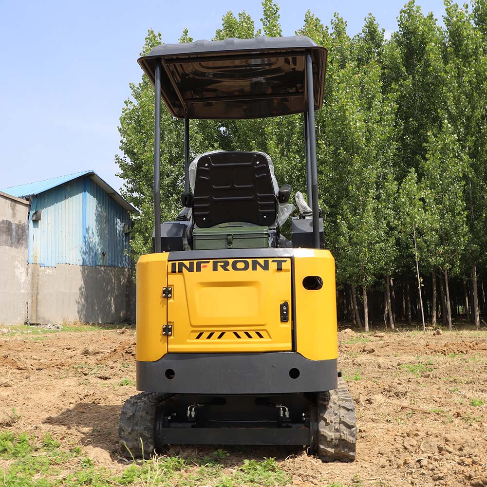 1,7-тонный экскаватор