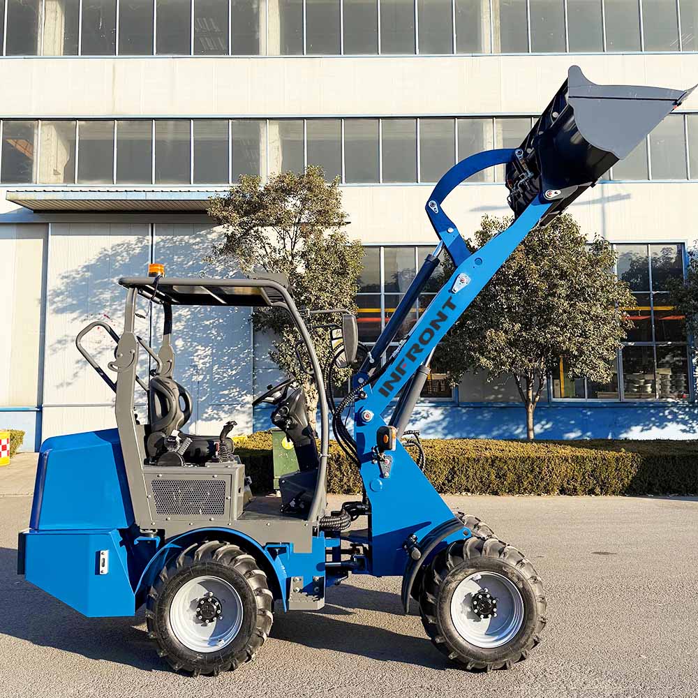 Электрический фронтальный погрузчик