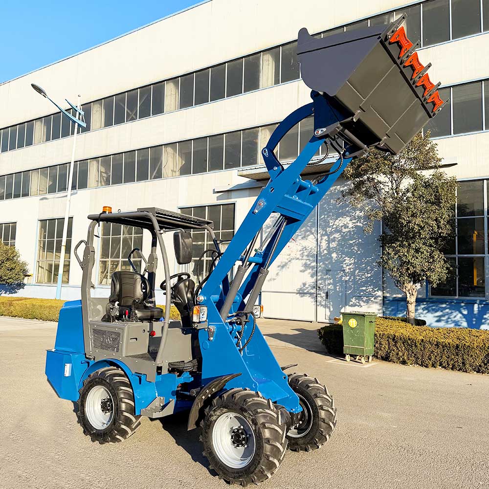 Электрический фронтальный погрузчик