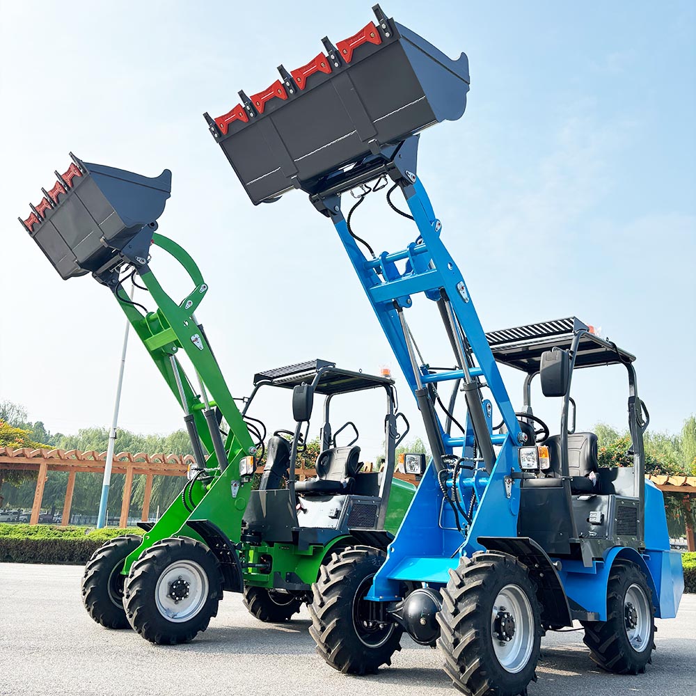 Электрический фронтальный погрузчик