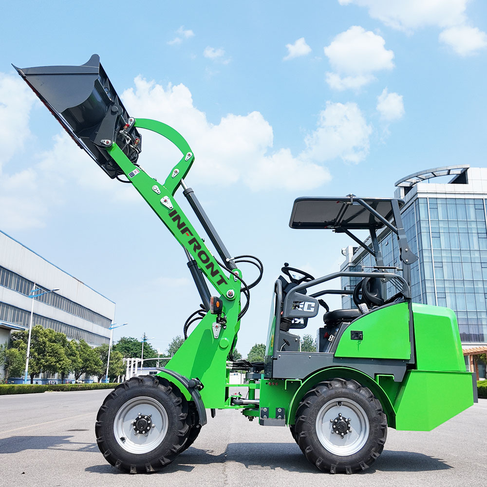 Электрический фронтальный погрузчик