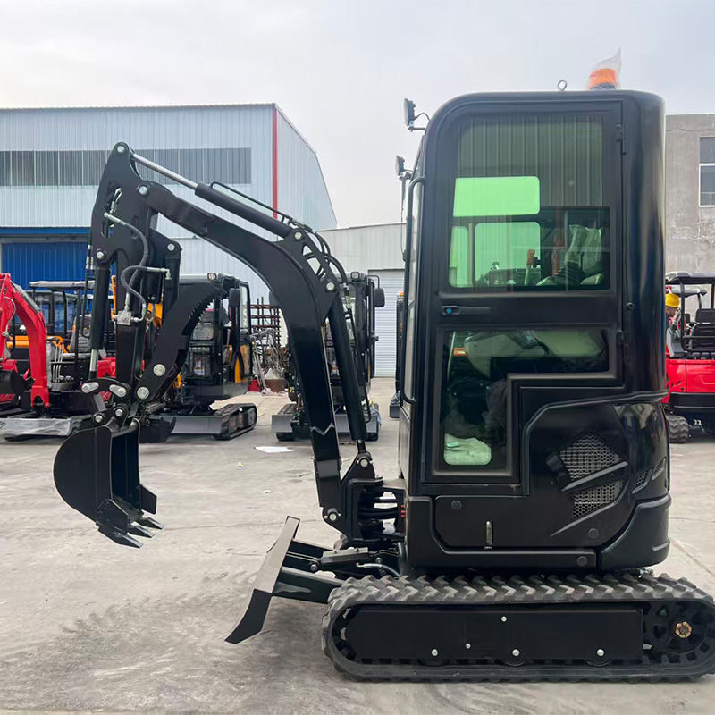 Компактный экскаватор