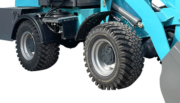 Тяжелый колесный погрузчик