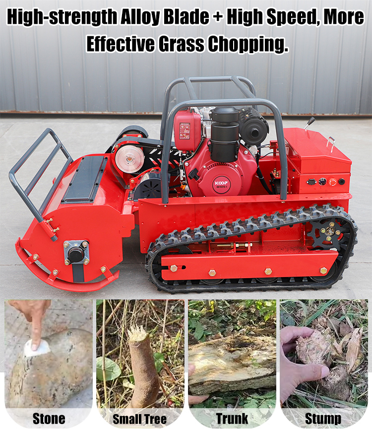 Газонокосилка с дистанционным управлением