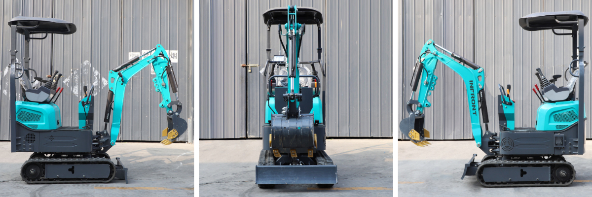 1,2-тонный экскаватор