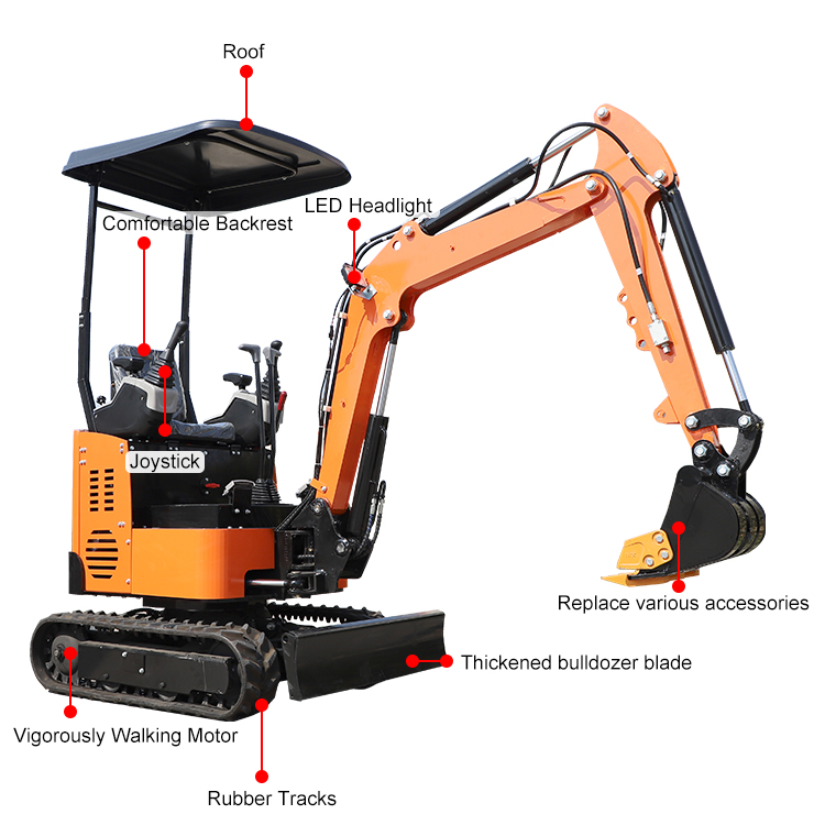 1-тонный экскаватор 1-тонный экскаватор