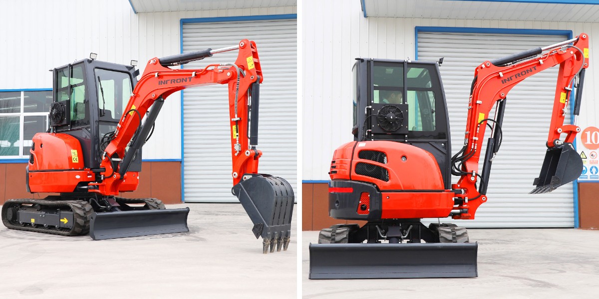 3,5-тонный экскаватор