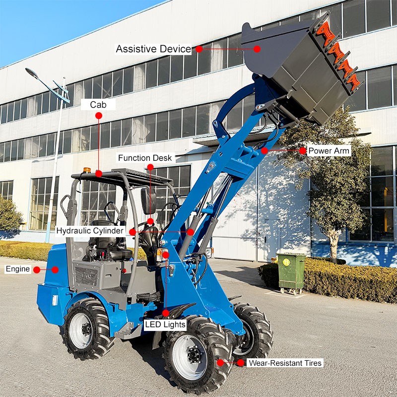 Электрический фронтальный погрузчик Электрический фронтальный погрузчик