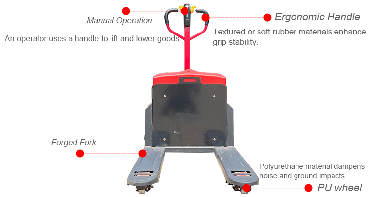 Ручной вилочный погрузчик
