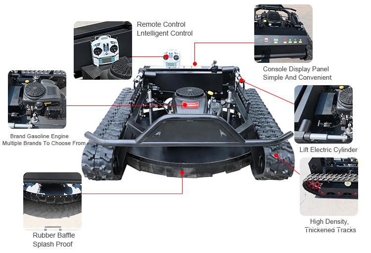 Косилка с дистанционным управлением Косилка с дистанционным управлением