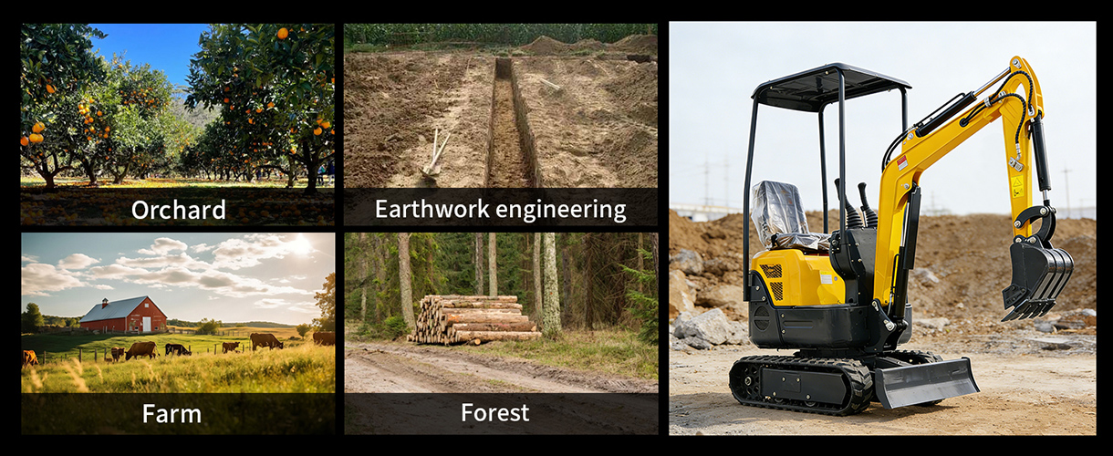 компактный мини-экскаватор компактный мини-экскаватор