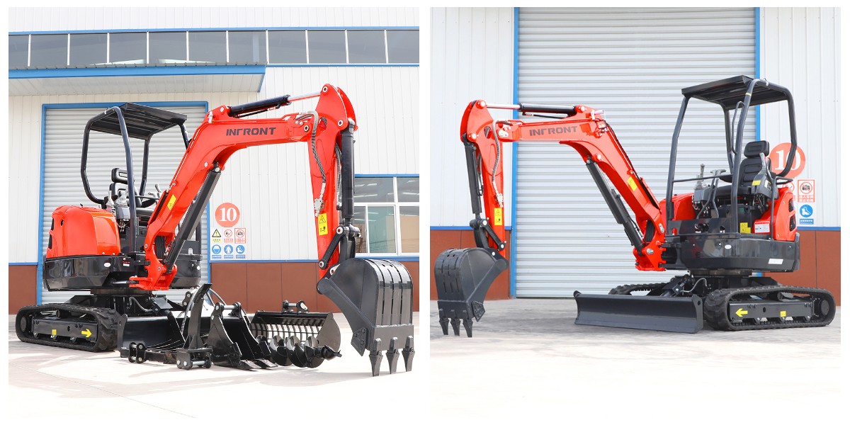 3-тонный экскаватор