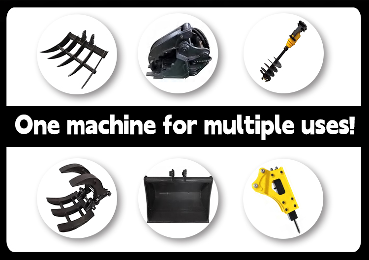 Компактный экскаватор Компактный экскаватор