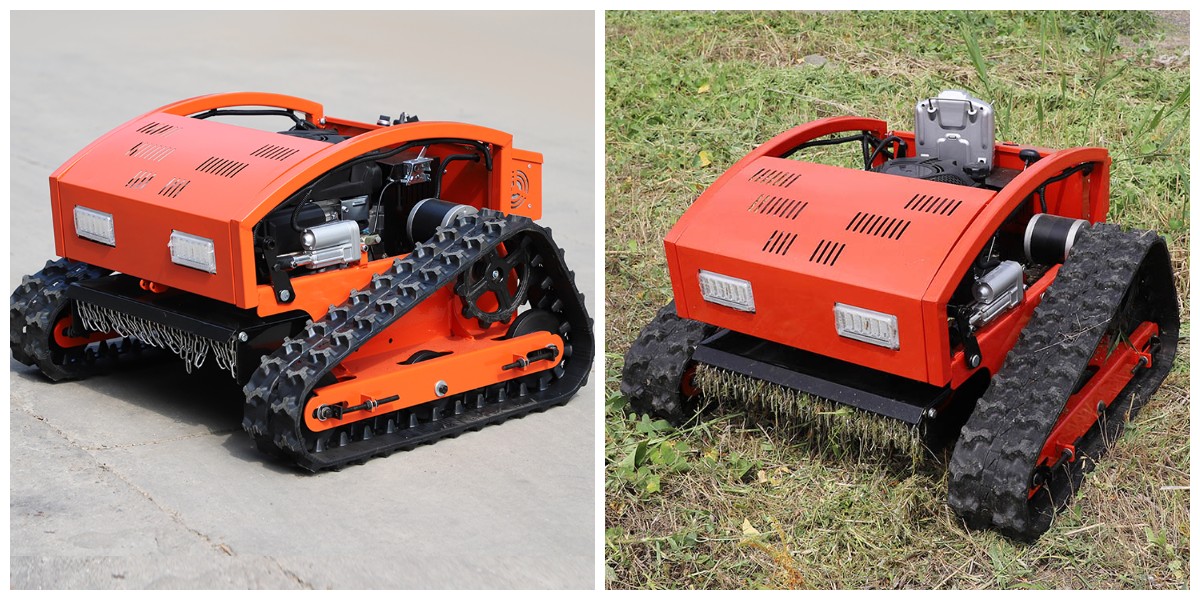 Газонокосилка с нулевым радиусом поворота